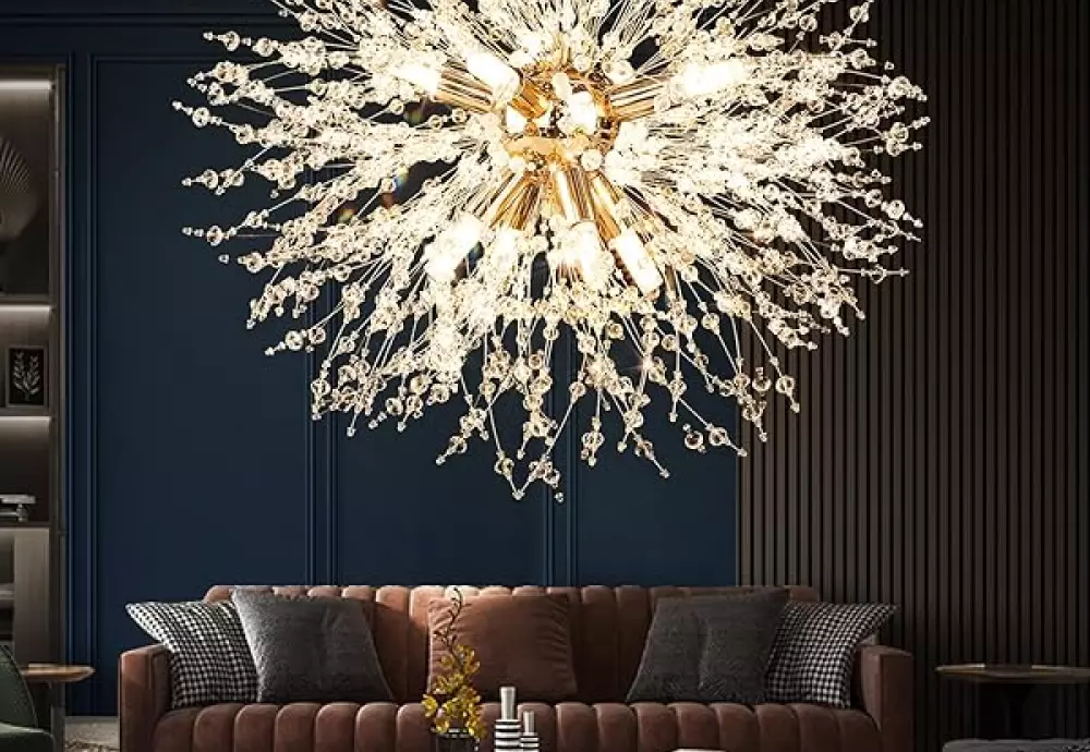 elegant crystal chandelier